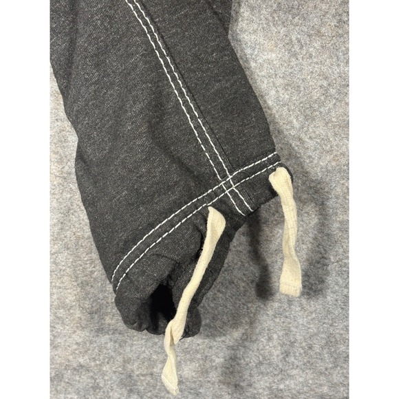 True Religion Mens Charcoal Gray Sweatpants Logo Drawstring Casual Size L - Picture 6 of 12